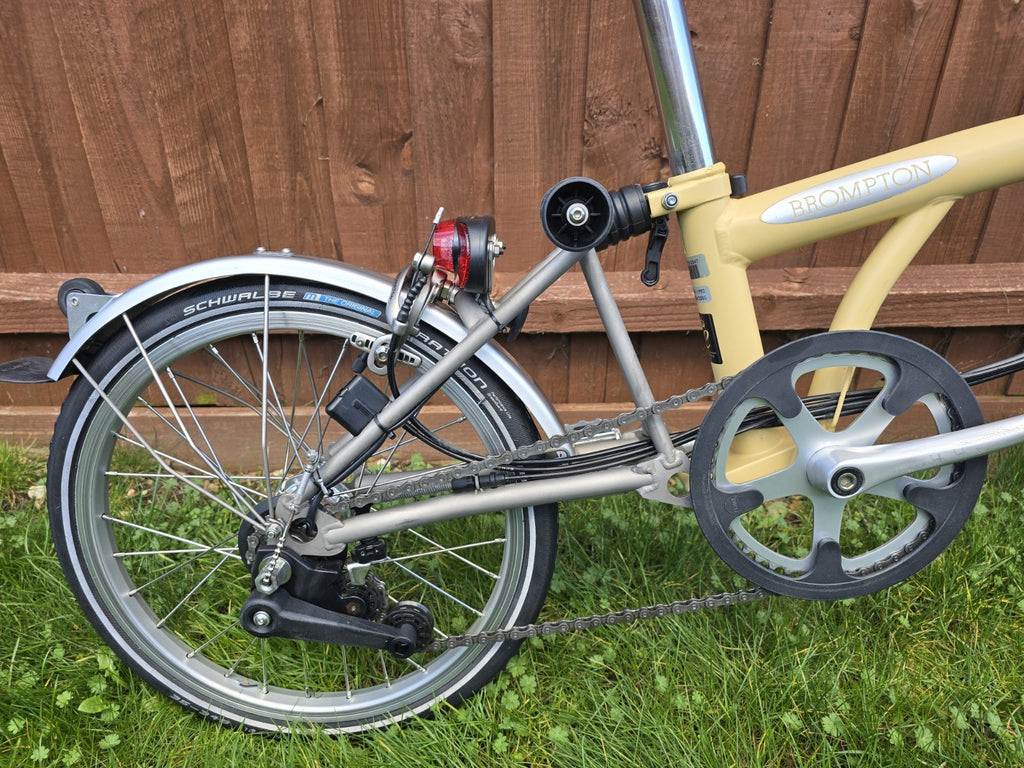 Brompton Titanium M6L Folding Bike