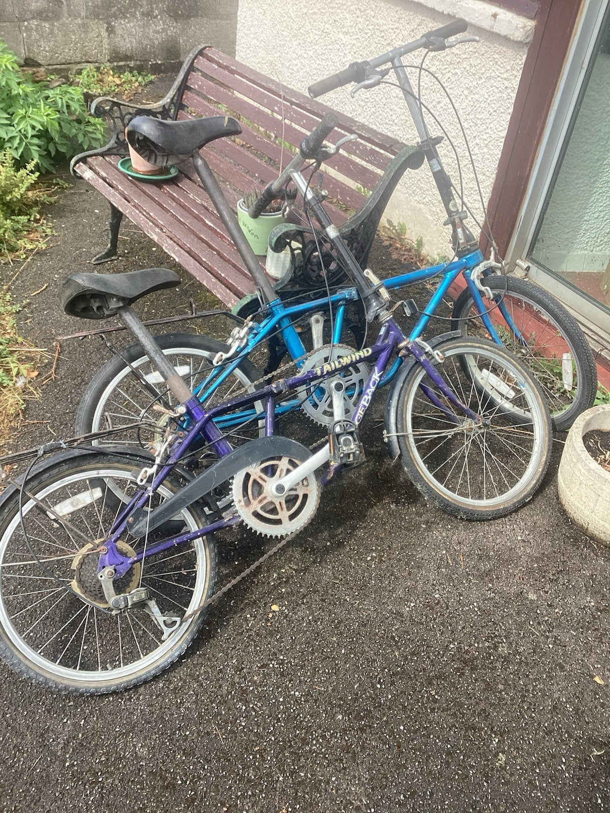 Two Dahon Folding Bikes 20" Wheels