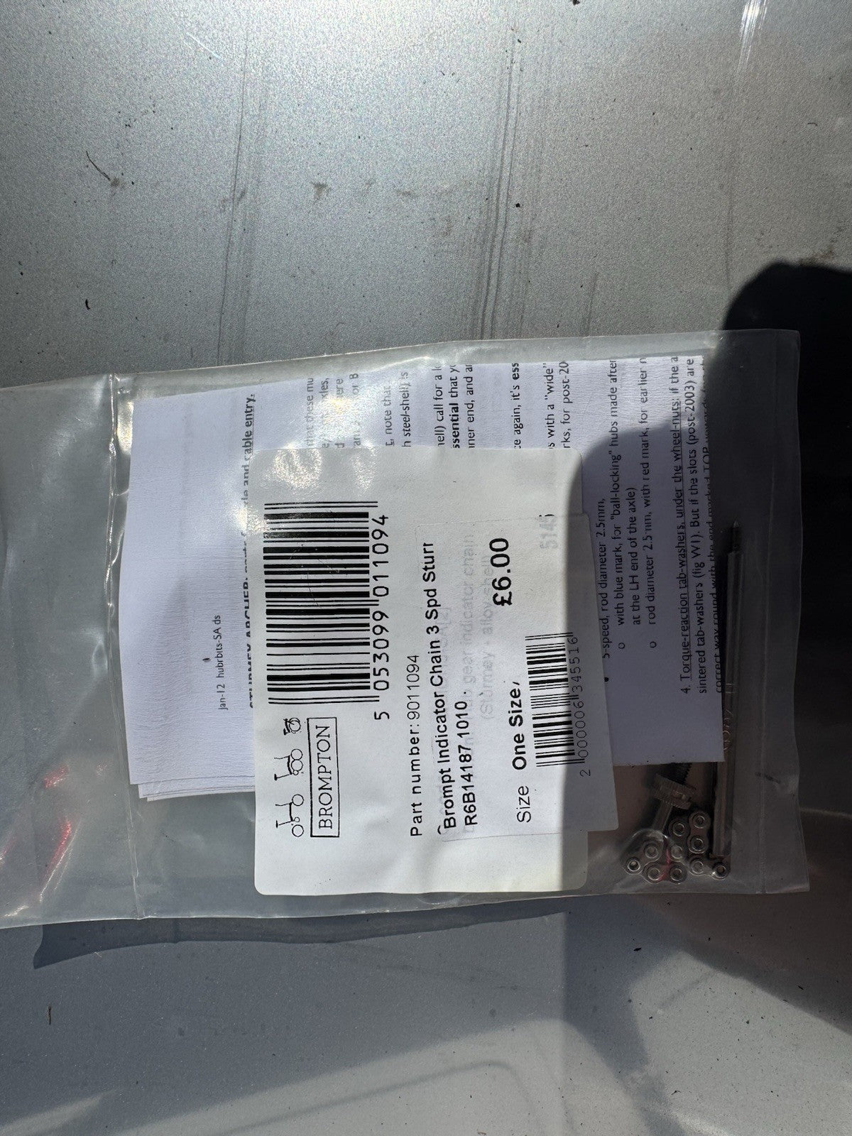 BROMPTON Various Parts Cost £135 - All NEW