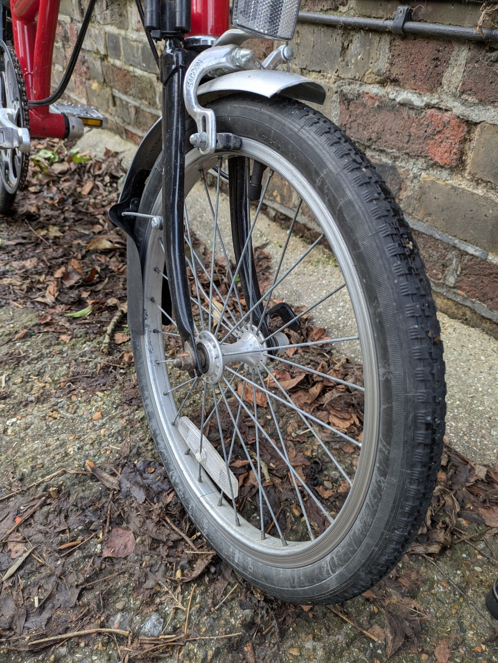 Brompton L3, 1997, Folding Bike, Excellent Condition, Red, Sturmey Archer