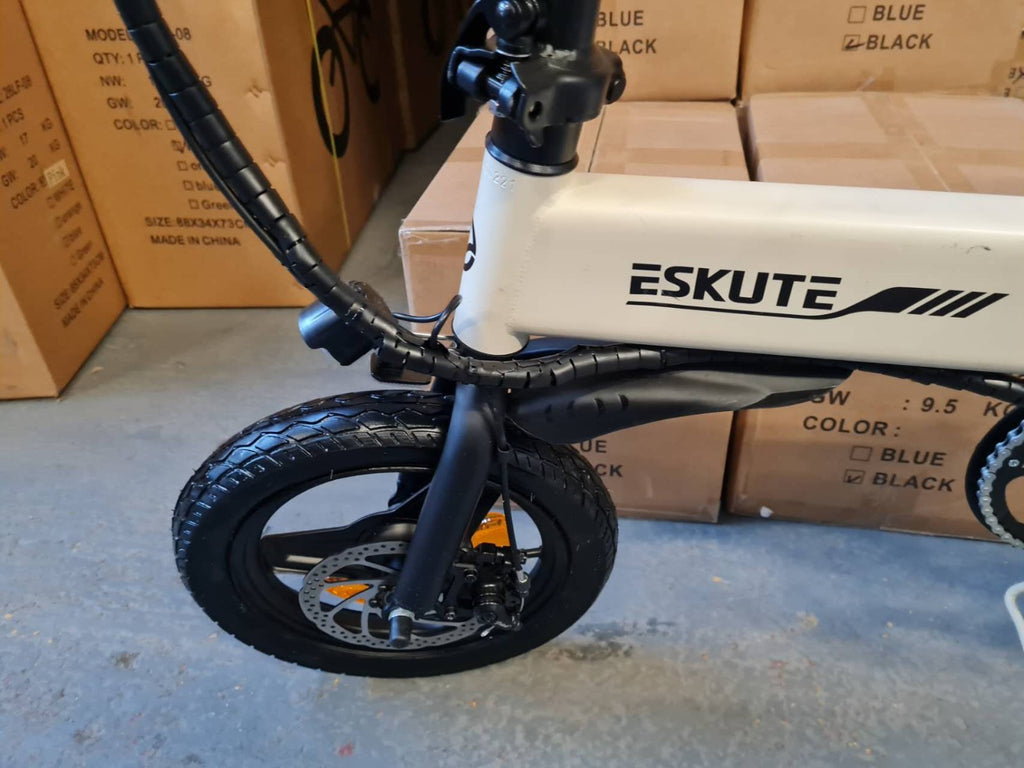 14" Portable Commuter Bike 50km range 36V 7.8A Folding City Bike Full Disc-F200R