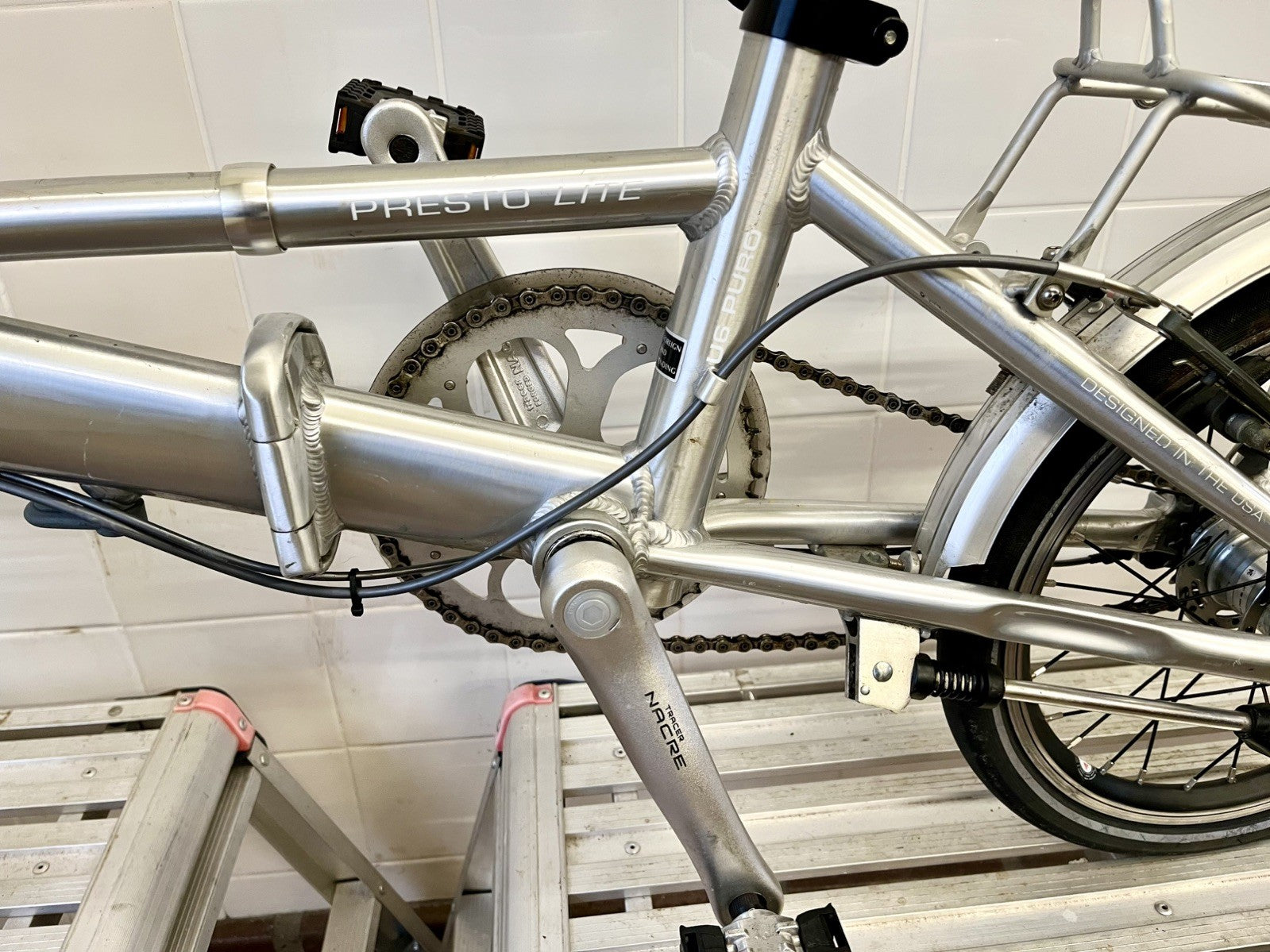 Dahon Presto Lite 16" Folding Bike come with every spare and accessory needed.