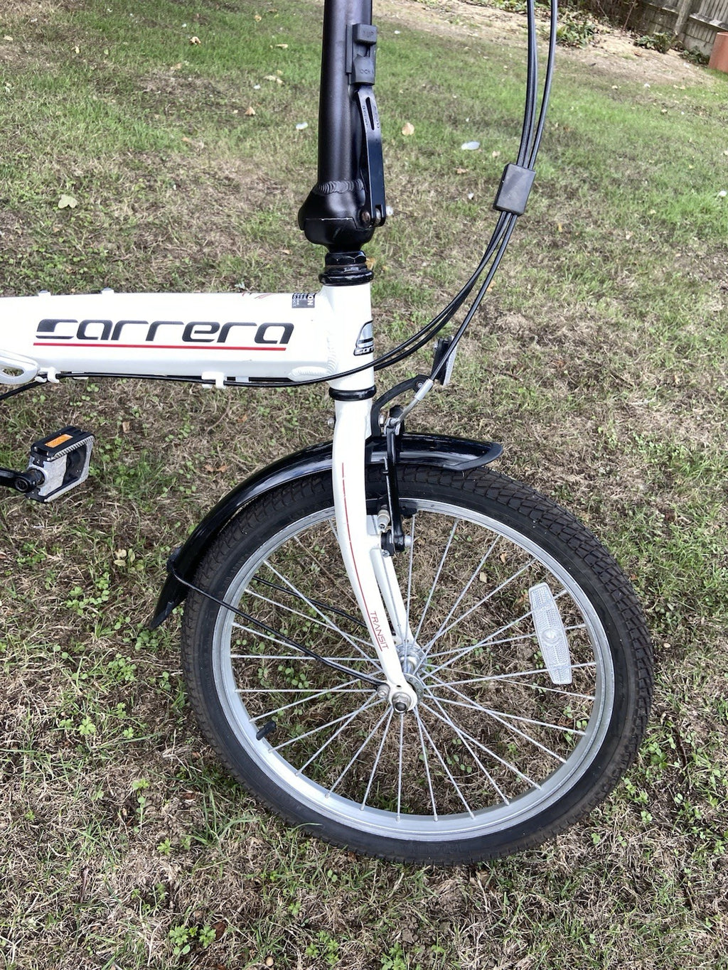 Carrera Transit Folding Bike-Alloy Frame-20” Wheels -Ex Condition-Hardly Used
