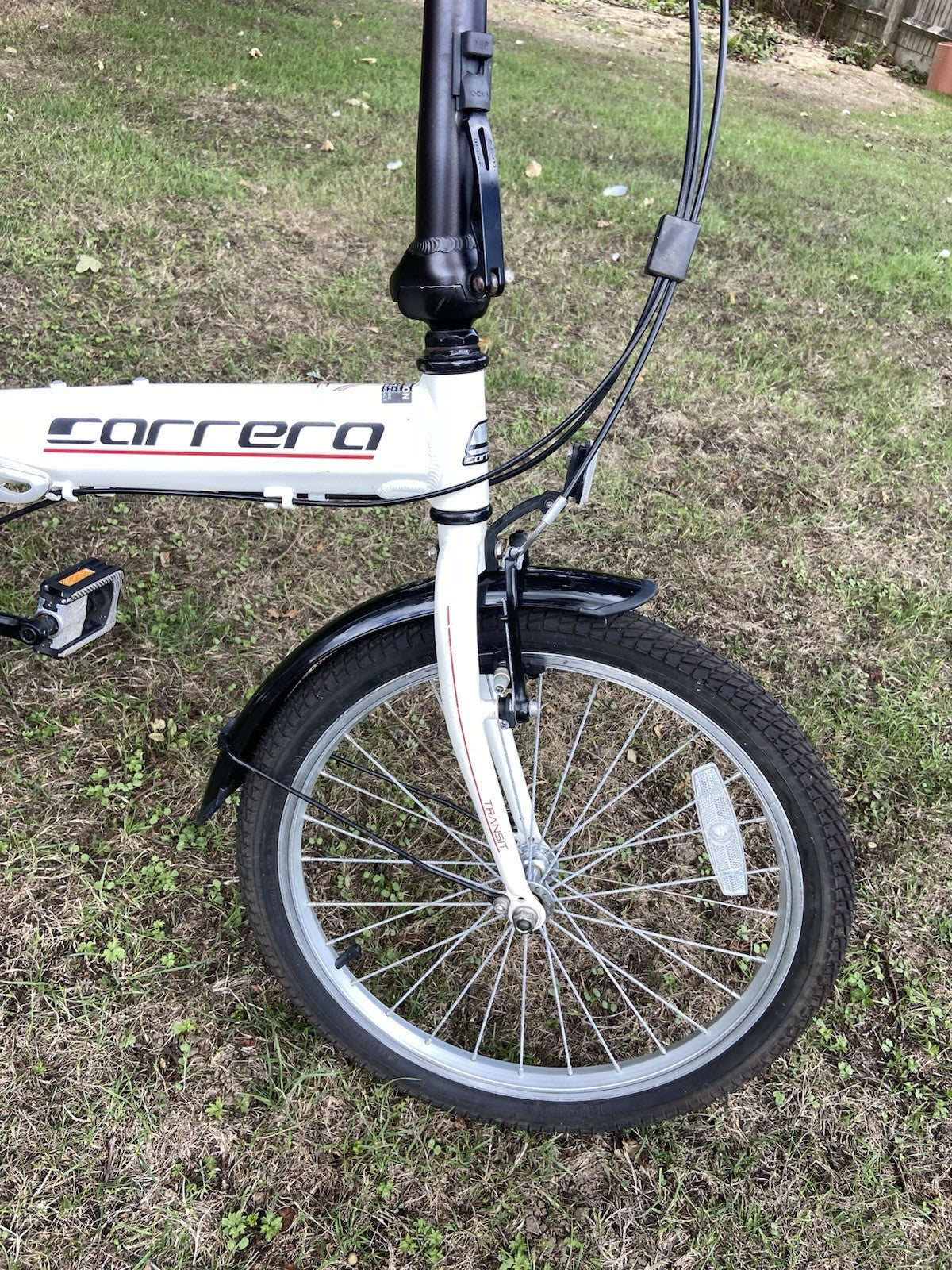 Carrera Transit Folding Bike-Alloy Frame-20” Wheels -Ex Condition-Hardly Used