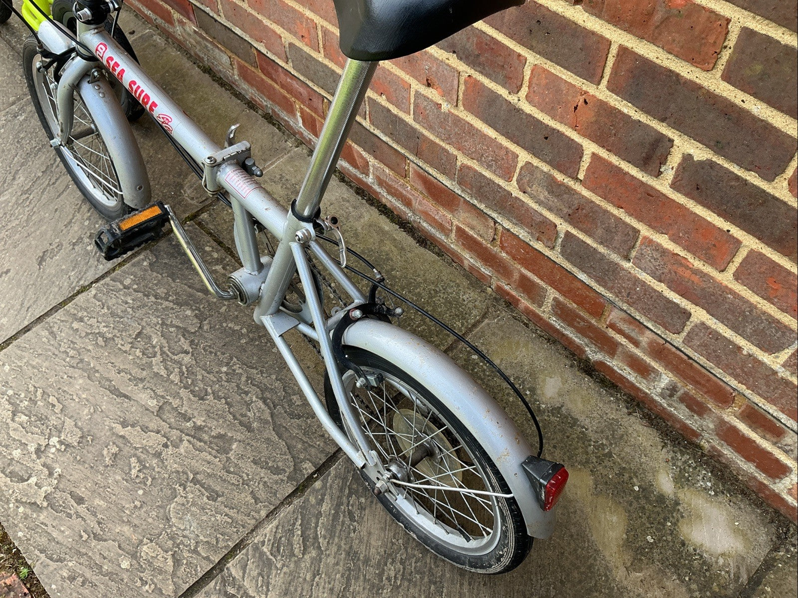 Sea Sure Folding Bike Ideal For Commute Or Boat 16 Inch Wheels G.W.O