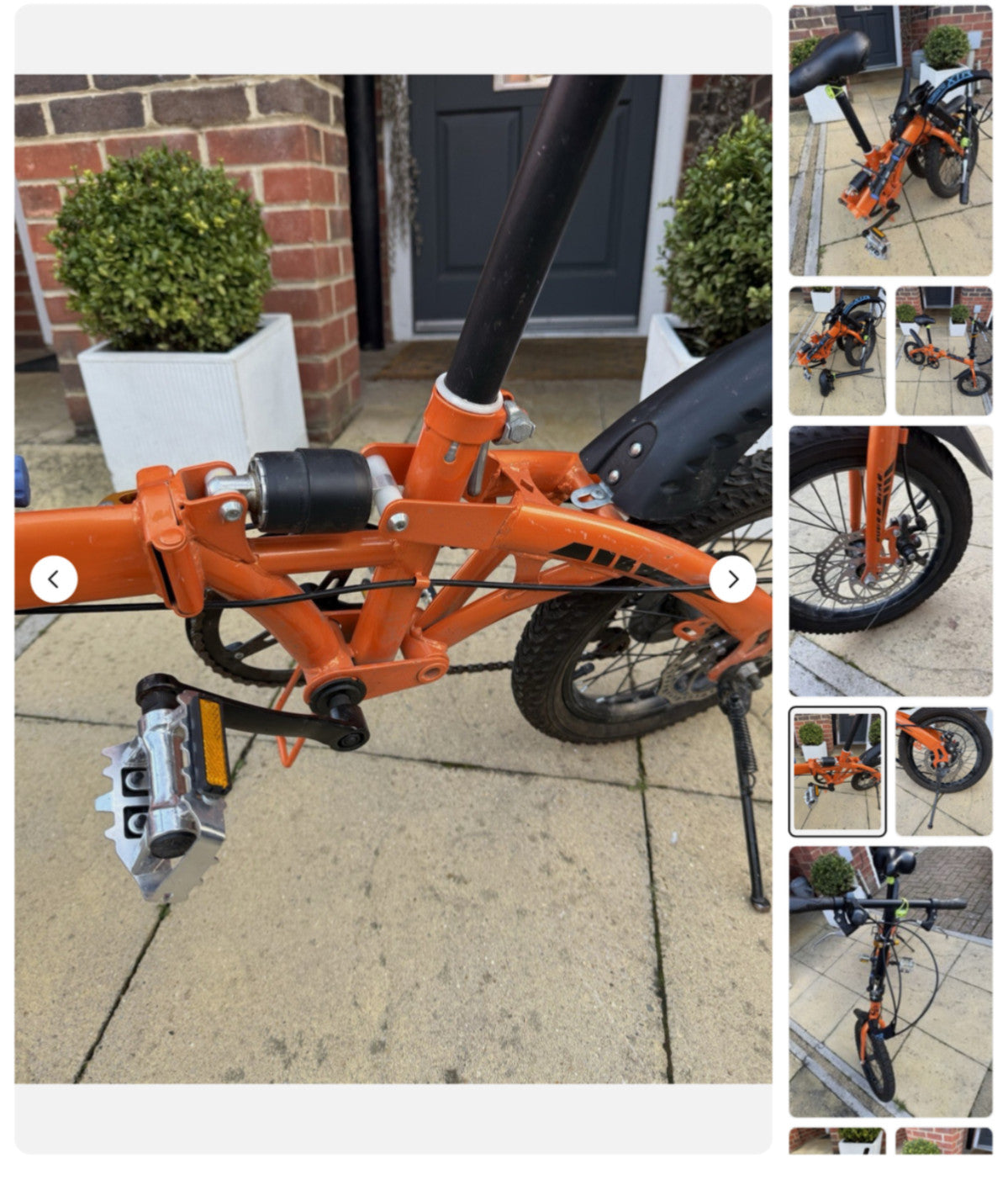Fold Up Suspension Bike Bicycle