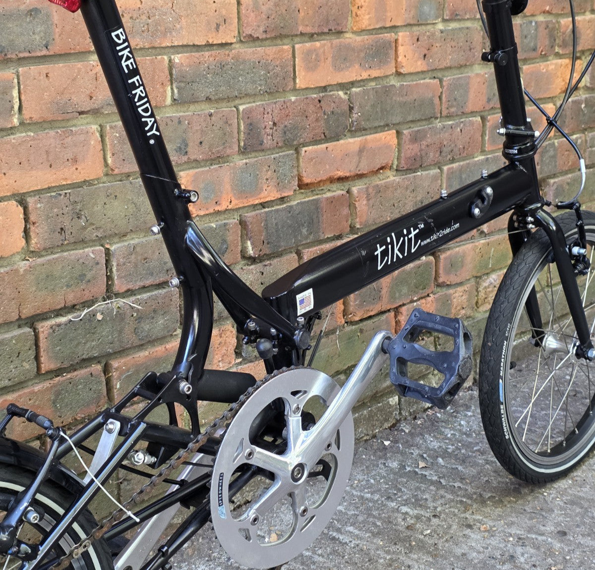 RARE* BIKE FRIDAY TIKIT FOLDING BIKE (VG CONDITION & IN FULL WORKING ORDER)