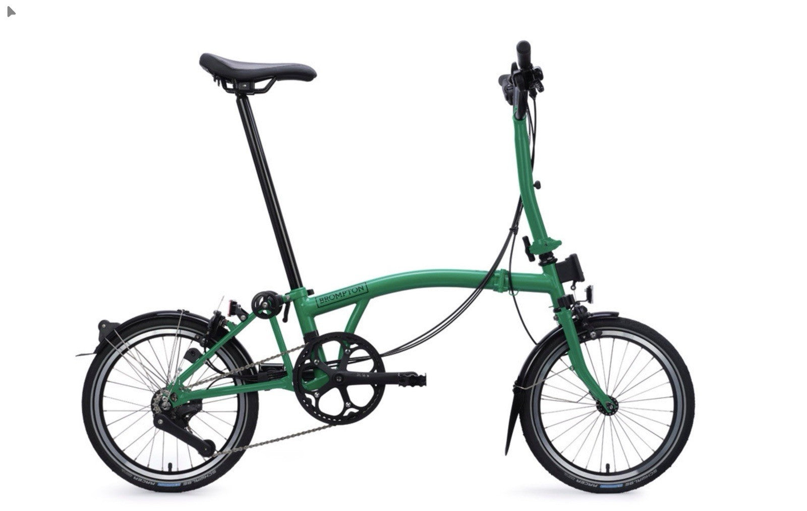 (BRAND NEW BOXED) Brompton C Line Folding Bike 12 Speed 16in - Palm Green 2026