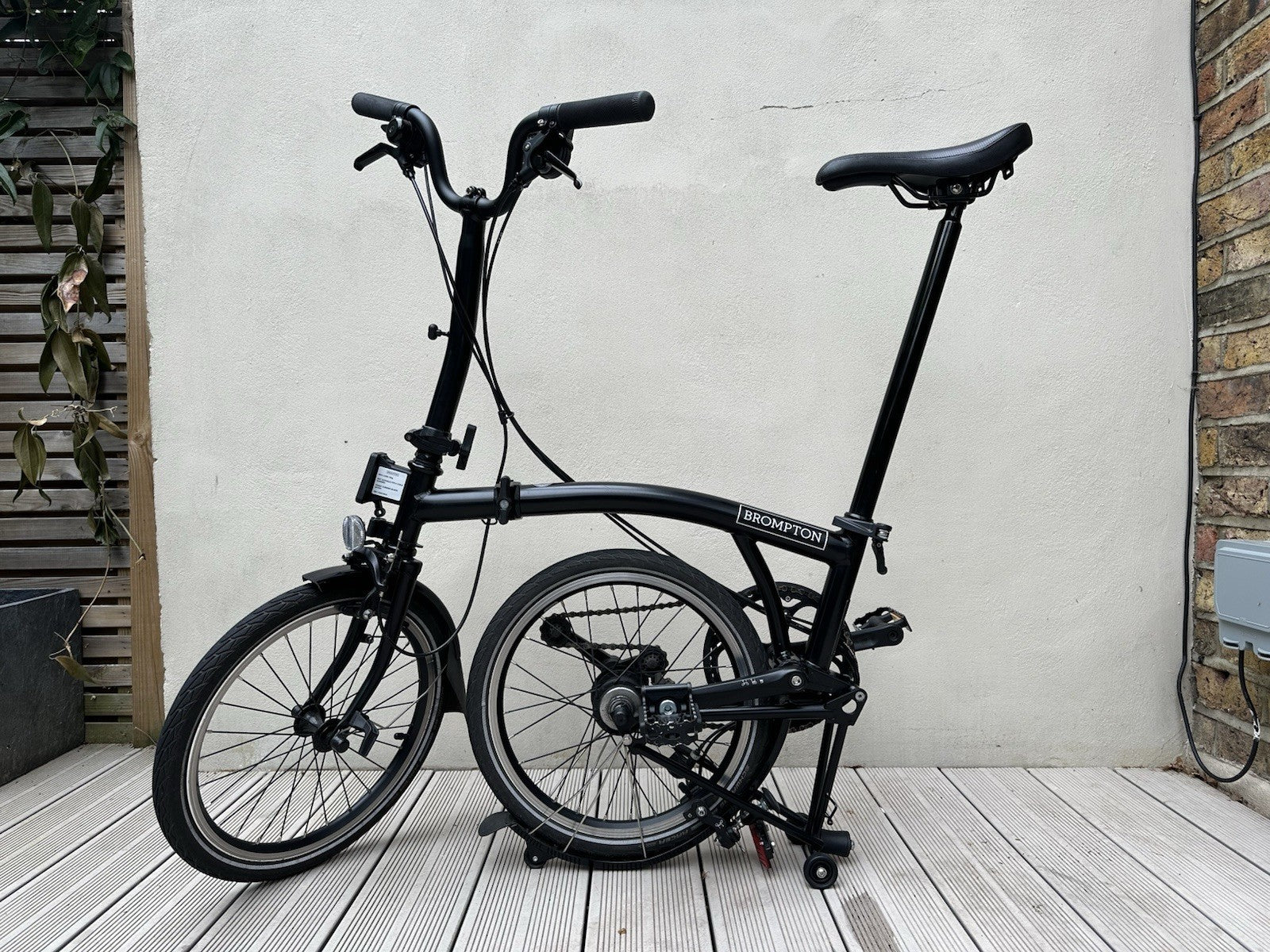 2022 Brompton C-Line 6-Speed Black Edition
