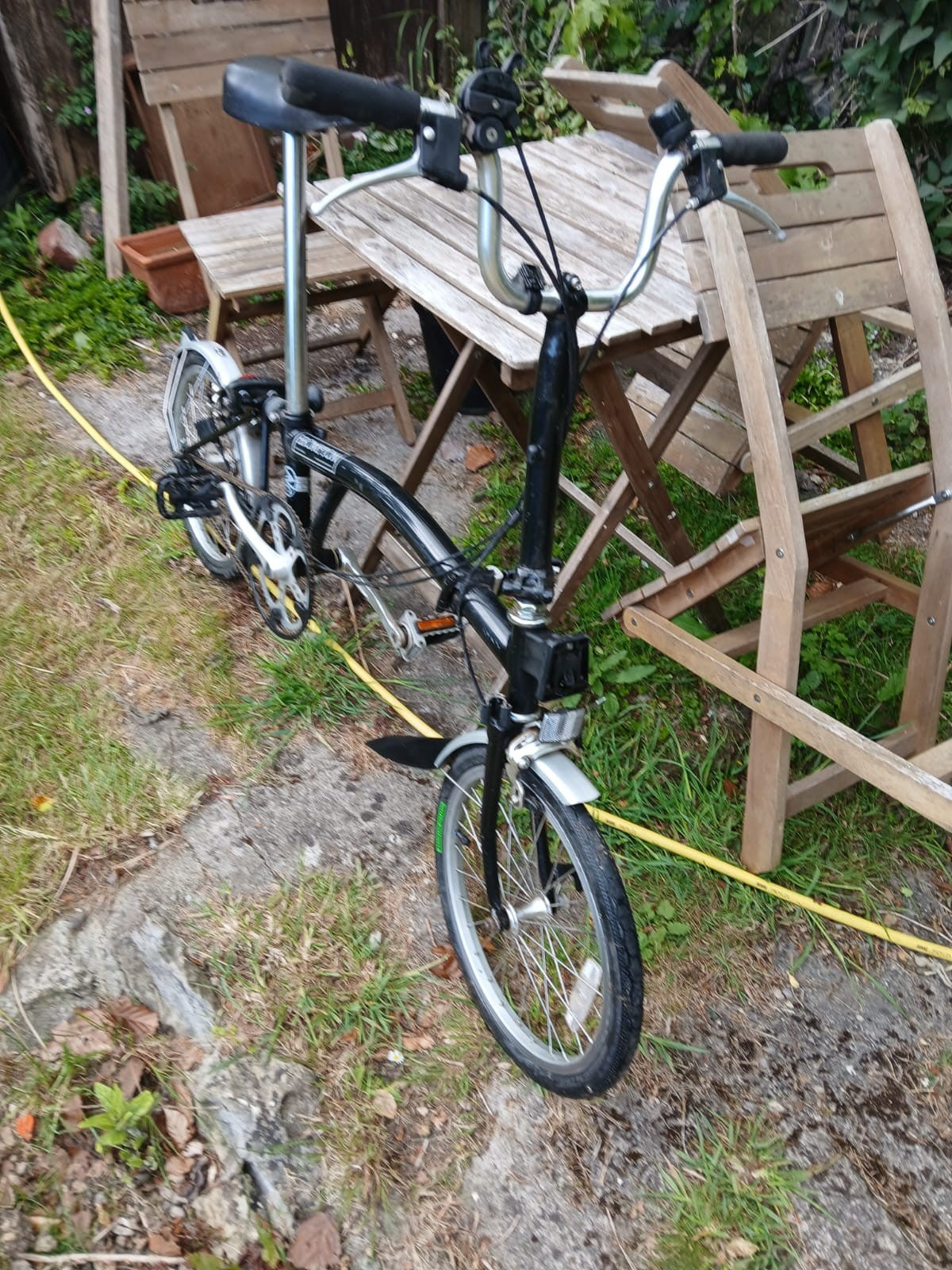 Brompton Folding Bike 3-Speed, Black