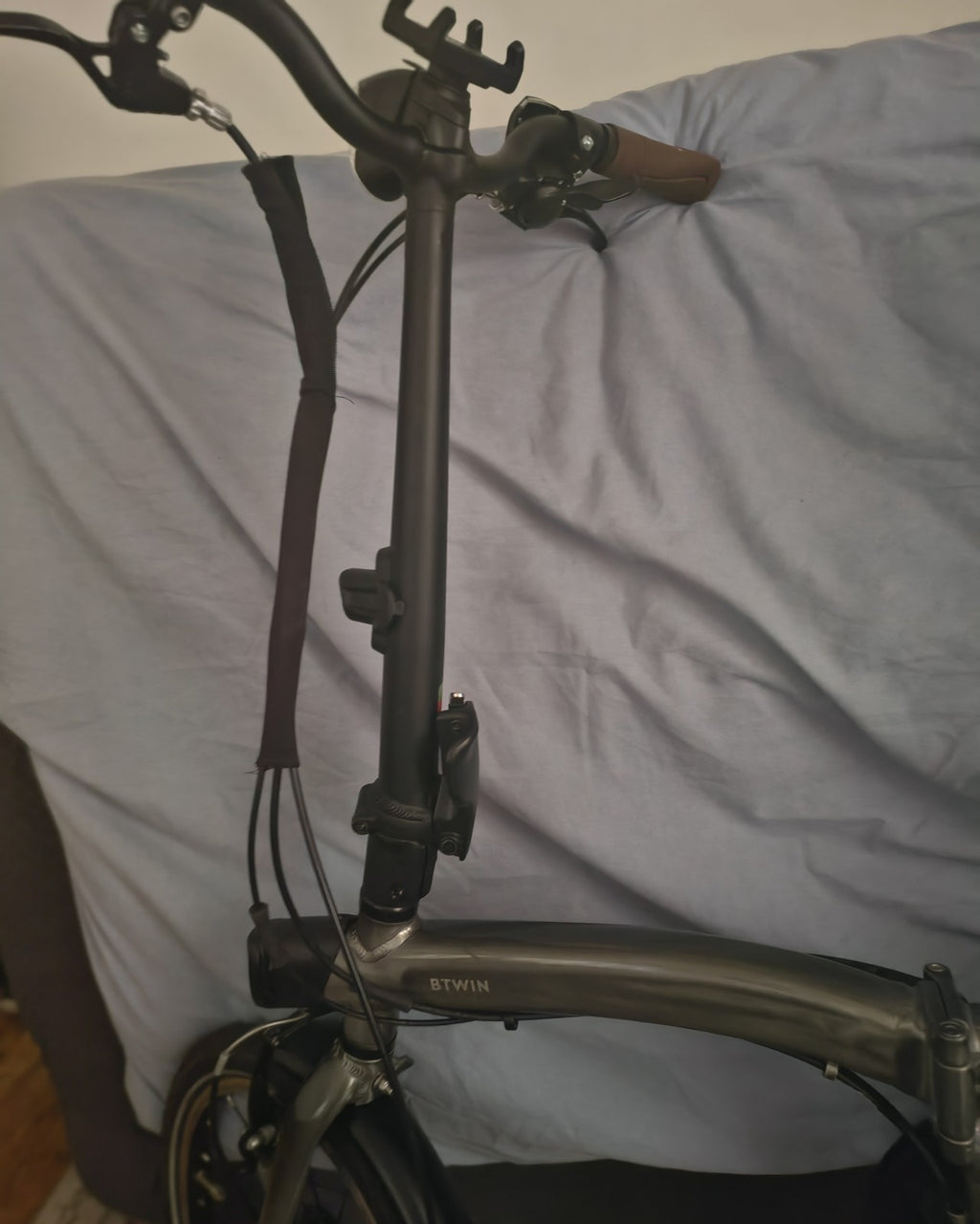 Btwin - Compact Folding Bike lite 1 Second Aluminium Cycle