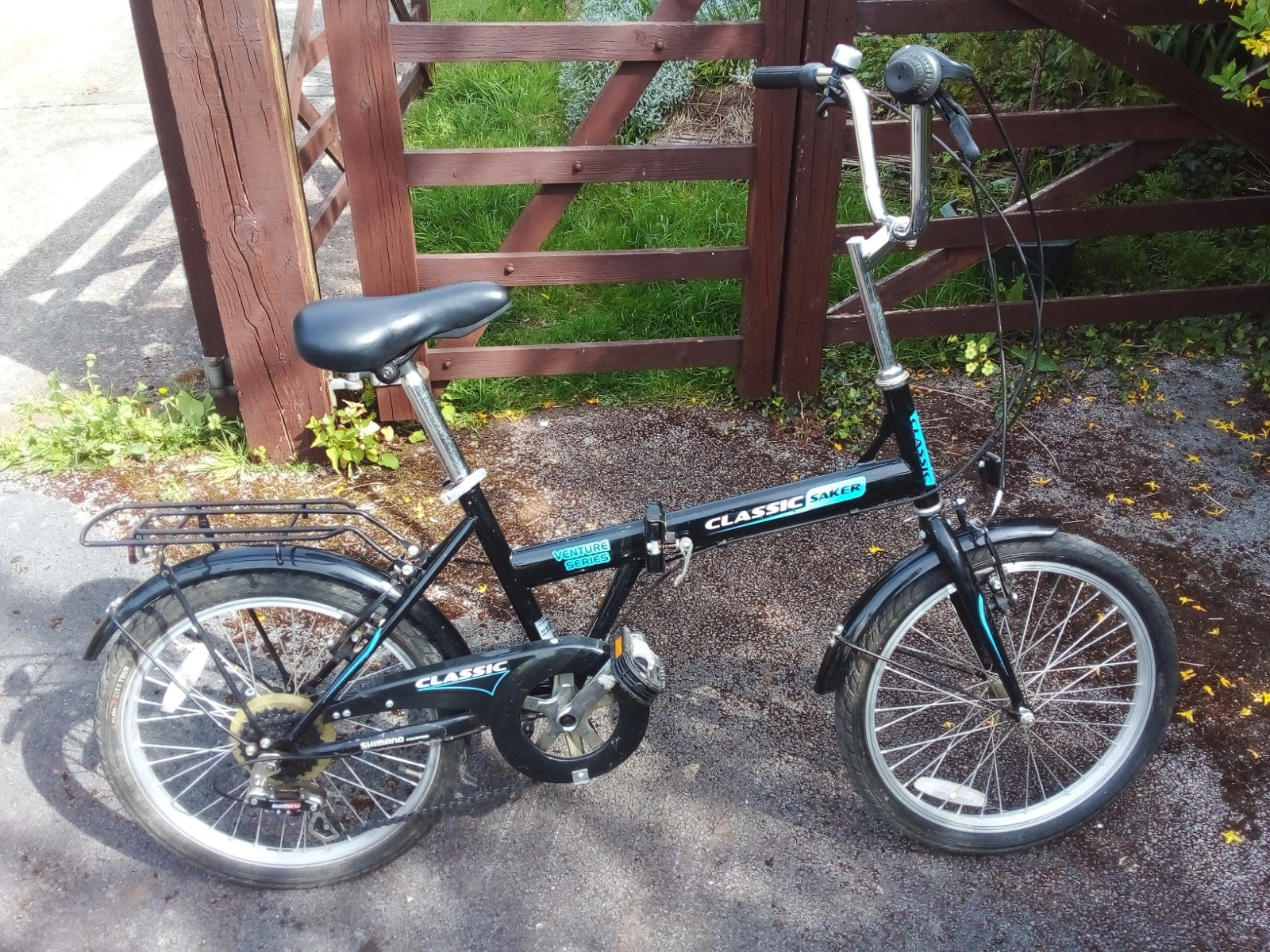 Saker Classic Venture Series Folding Bike 6-Speed. VGC  Con, Collection Bristol