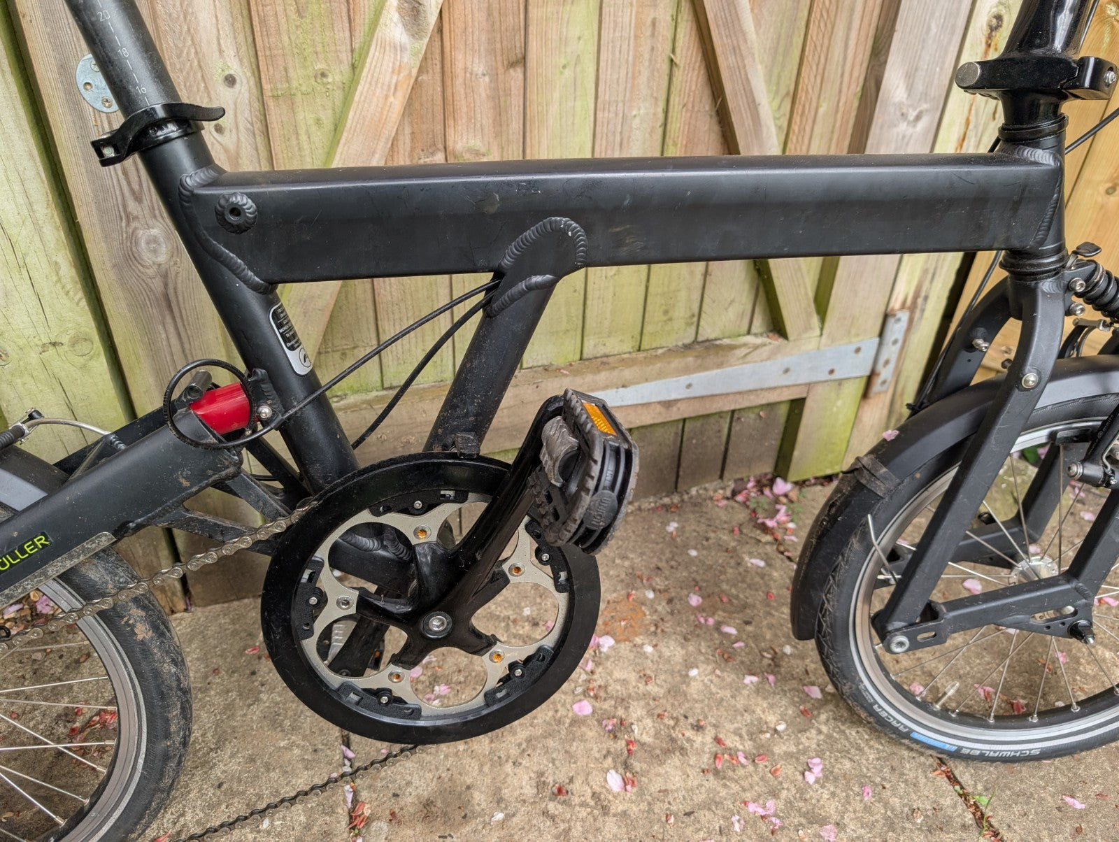 Riese and Muller Birdy Full Suspension Folding Bike Black One Size Low Mileage