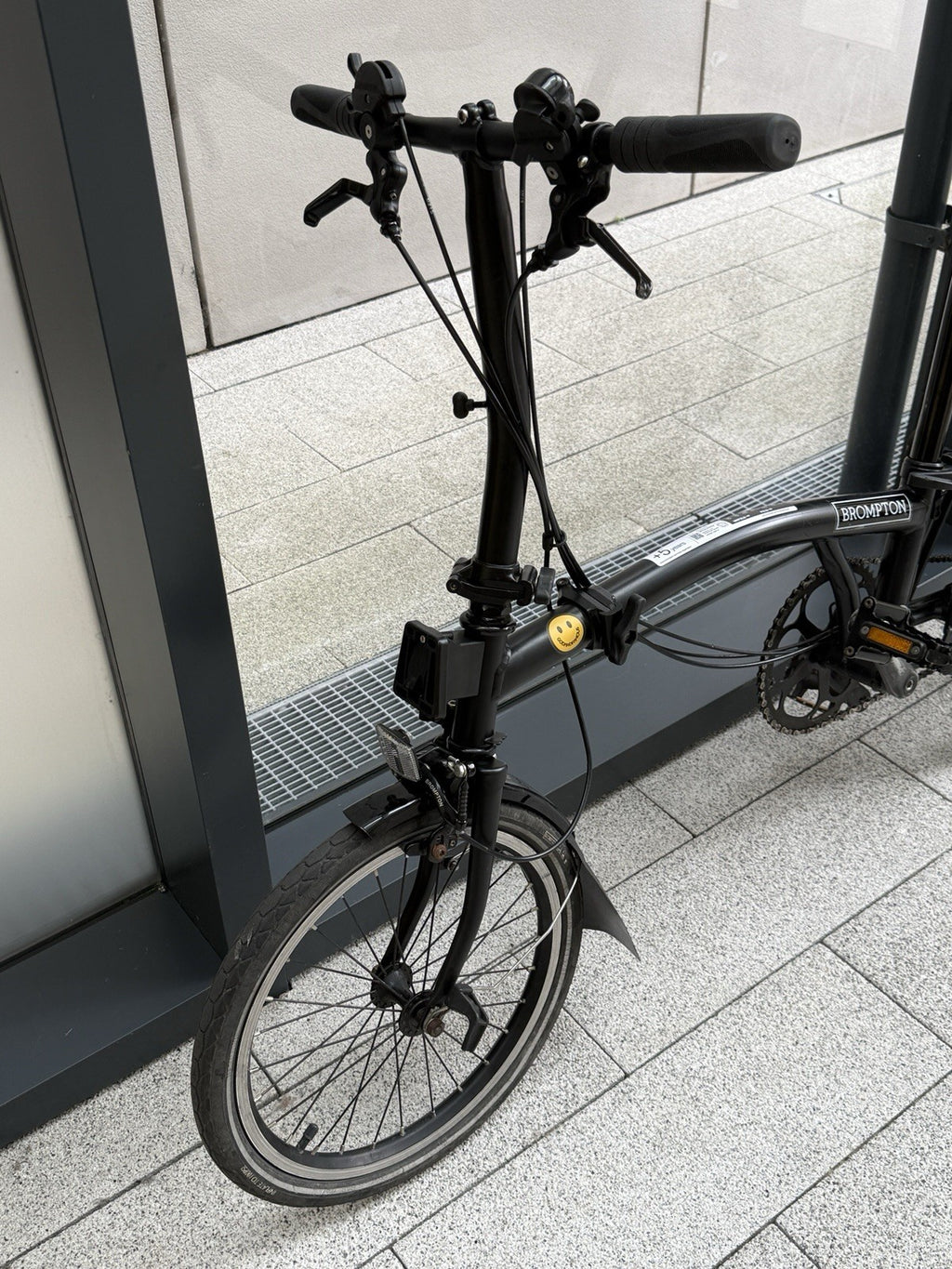 brompton folding bike 6 speed c line