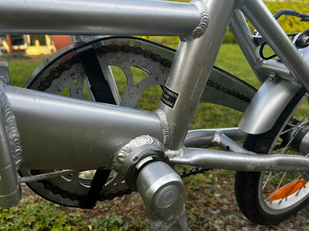 3 speed Compass folding bike (commuter, caravan or boat bike) , kickstand & rack
