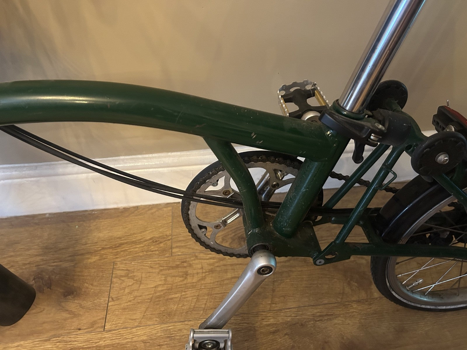 Brompton Folding Bike M6L Racing Green 6 Speed