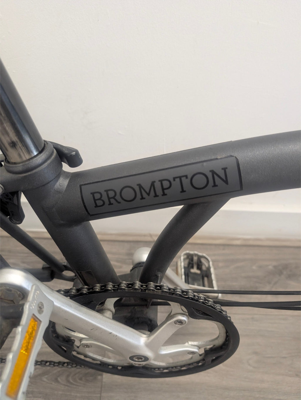 Brompton S6L Graphite Grey - usable but needs work (rare colour + finish)