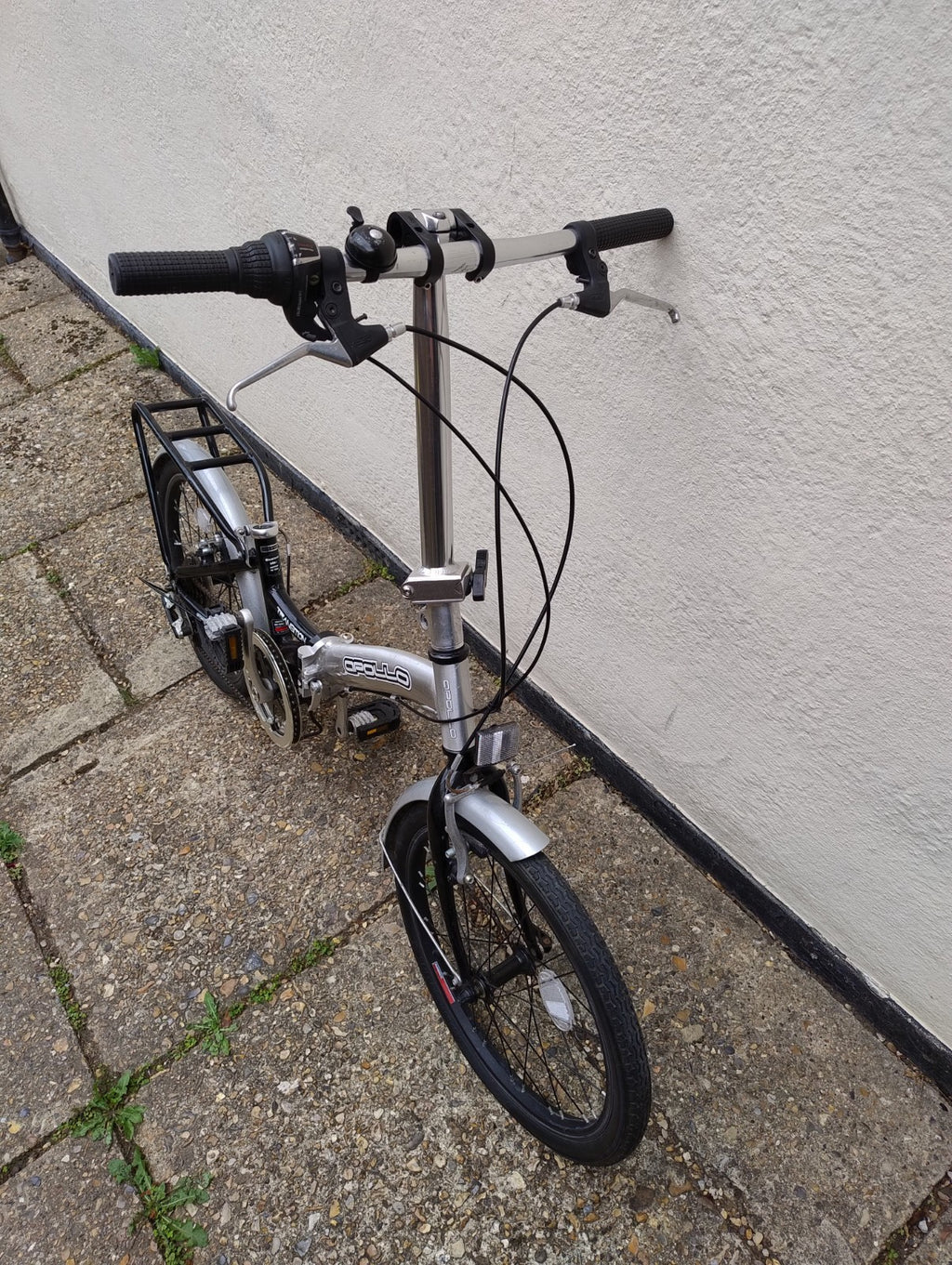 Apollo Transition Adult Unisex  Aluminium Folding Bike MISSING SEATPOST AND SEAT