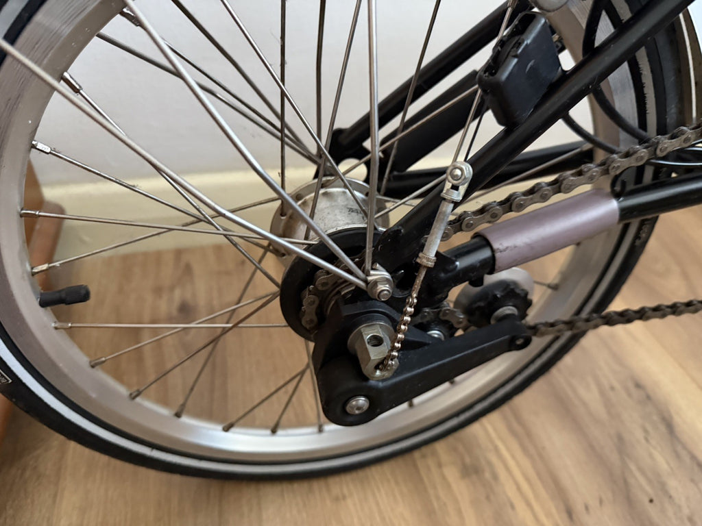 Brompton C Line M3L (3 Speed)  folding bicycle - Black