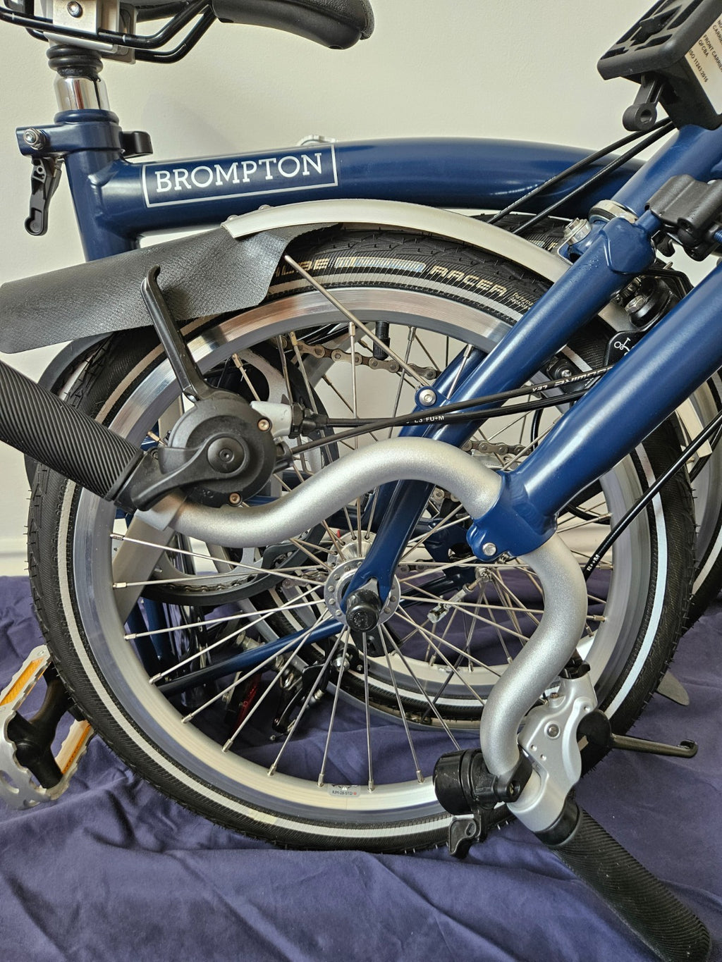 Brompton 3 Speed - C Line - M3L - Blue - excellent condition