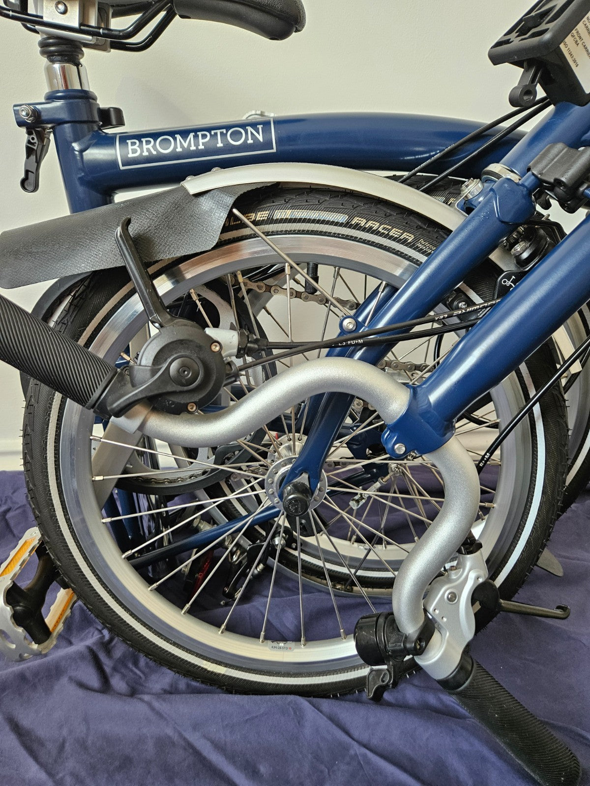 Brompton 3 Speed - C Line - M3L - Blue - excellent condition