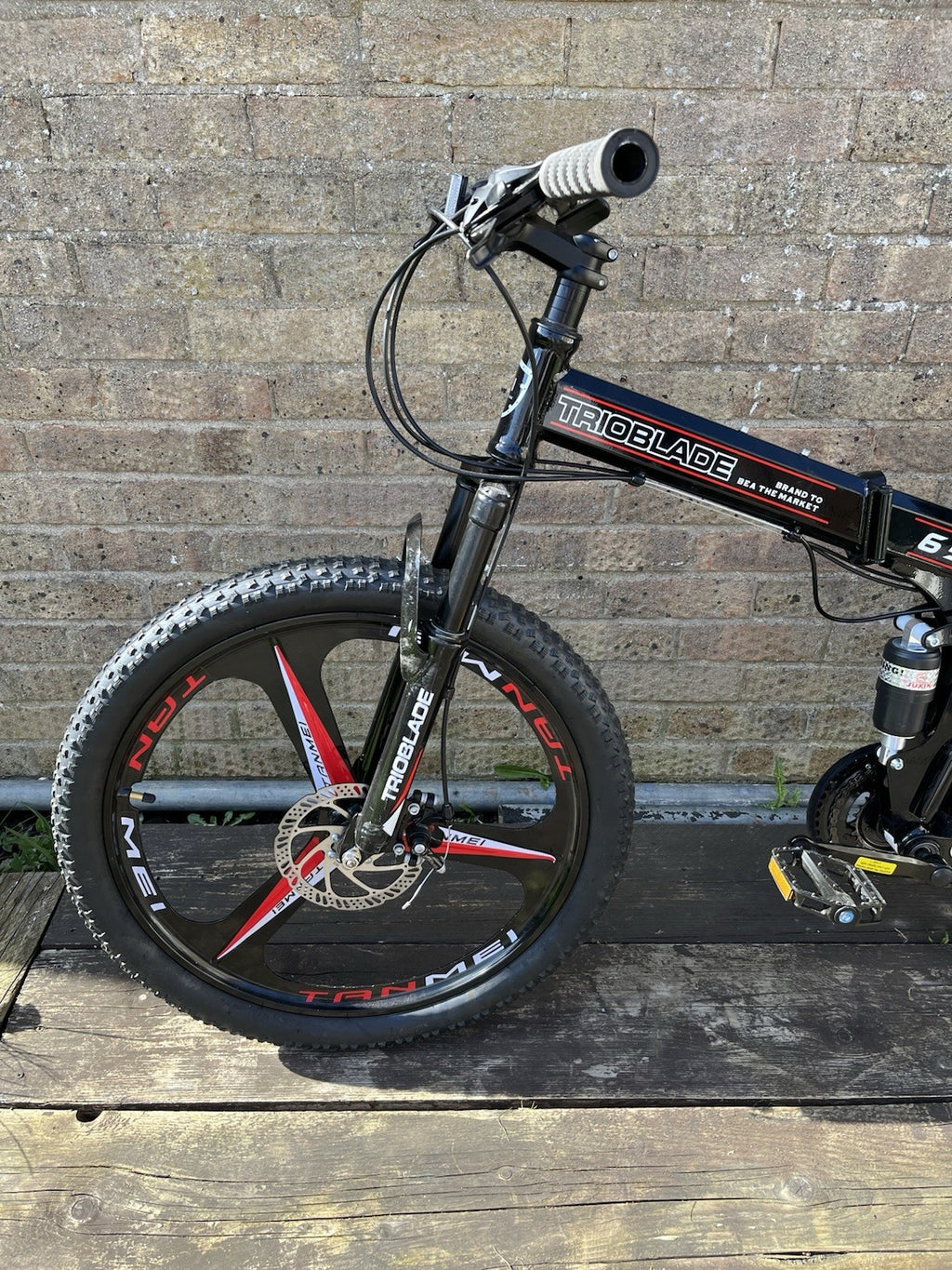 Trioblade 650B foldable bicycle