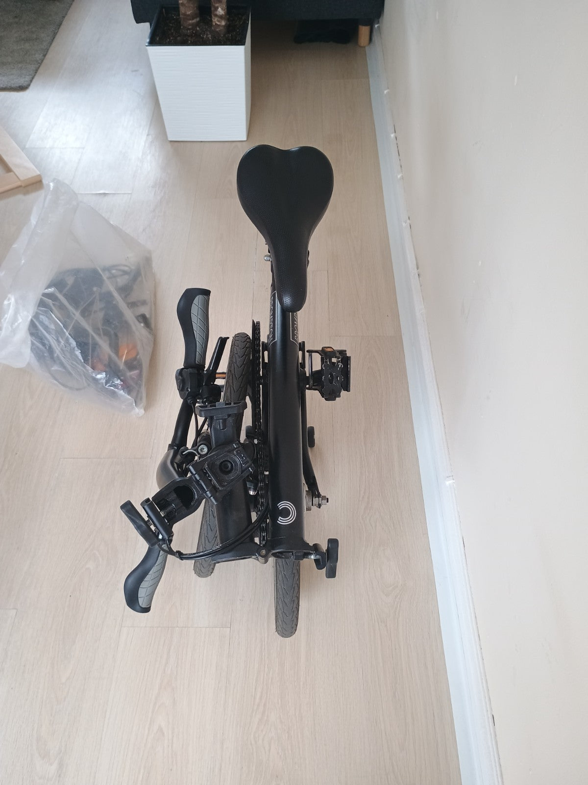 brompton folding bike 6 speed c line