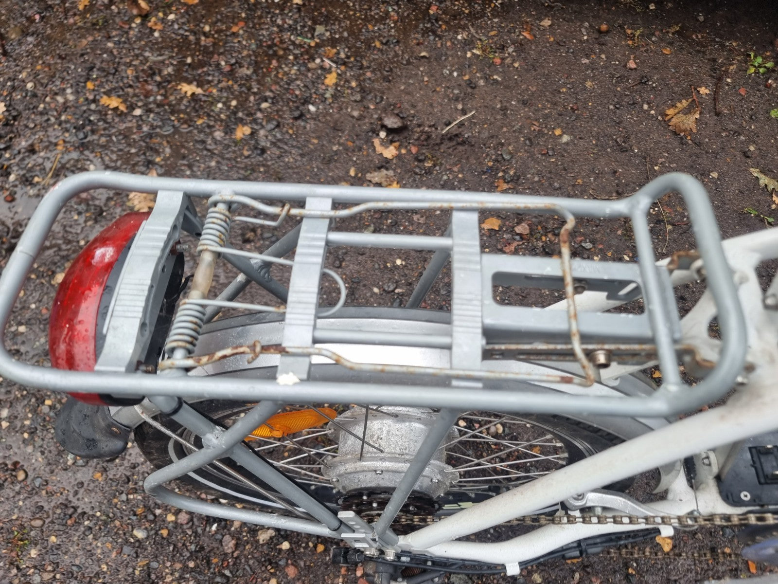 Green zebra cycles E bike pedal assist 36v spares or repair Folding bike trans