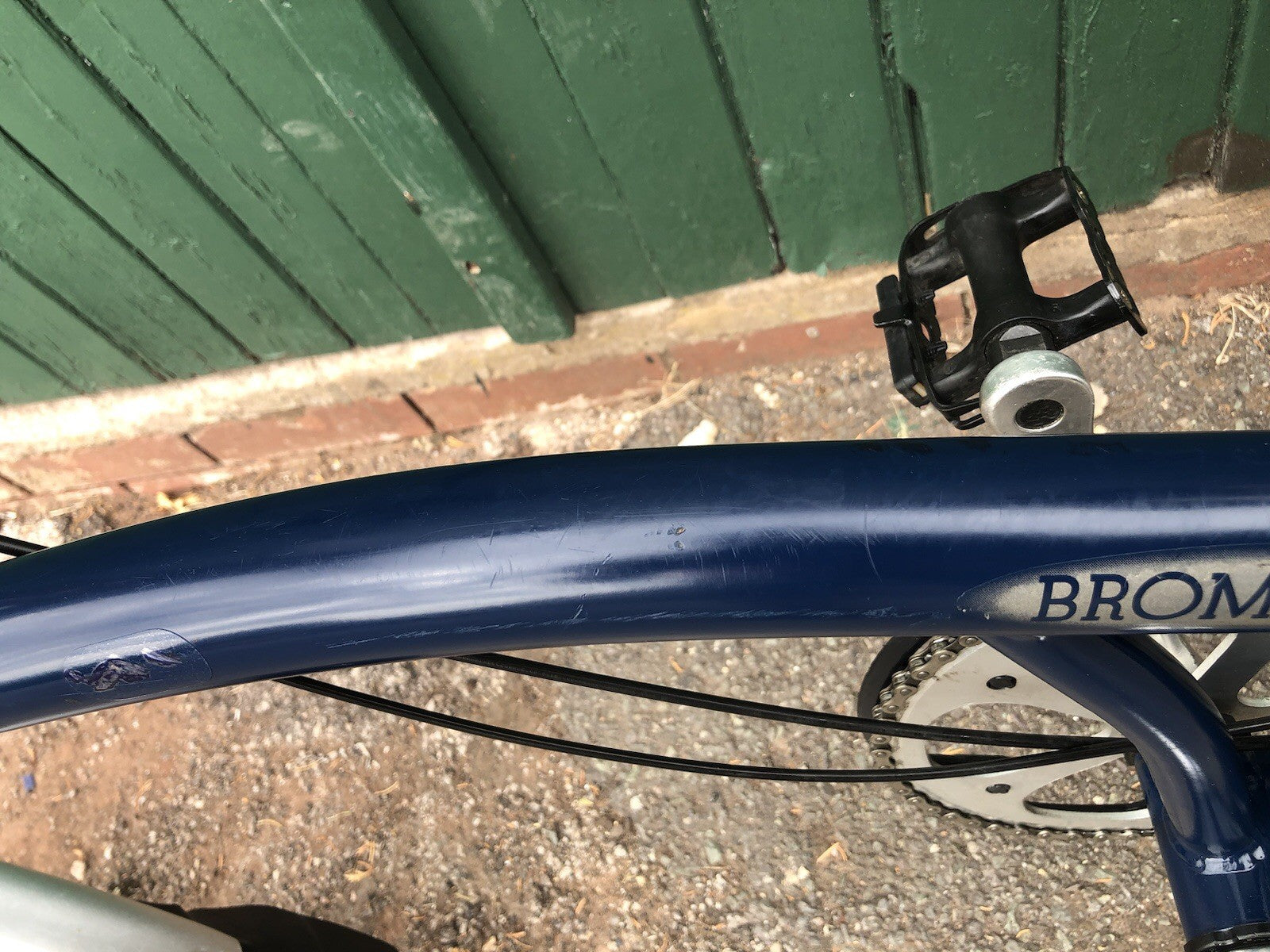 BROMPTON SUPERLIGHT - TITANIUM REAR TRIANGLE AND FORK - 2 Speed
