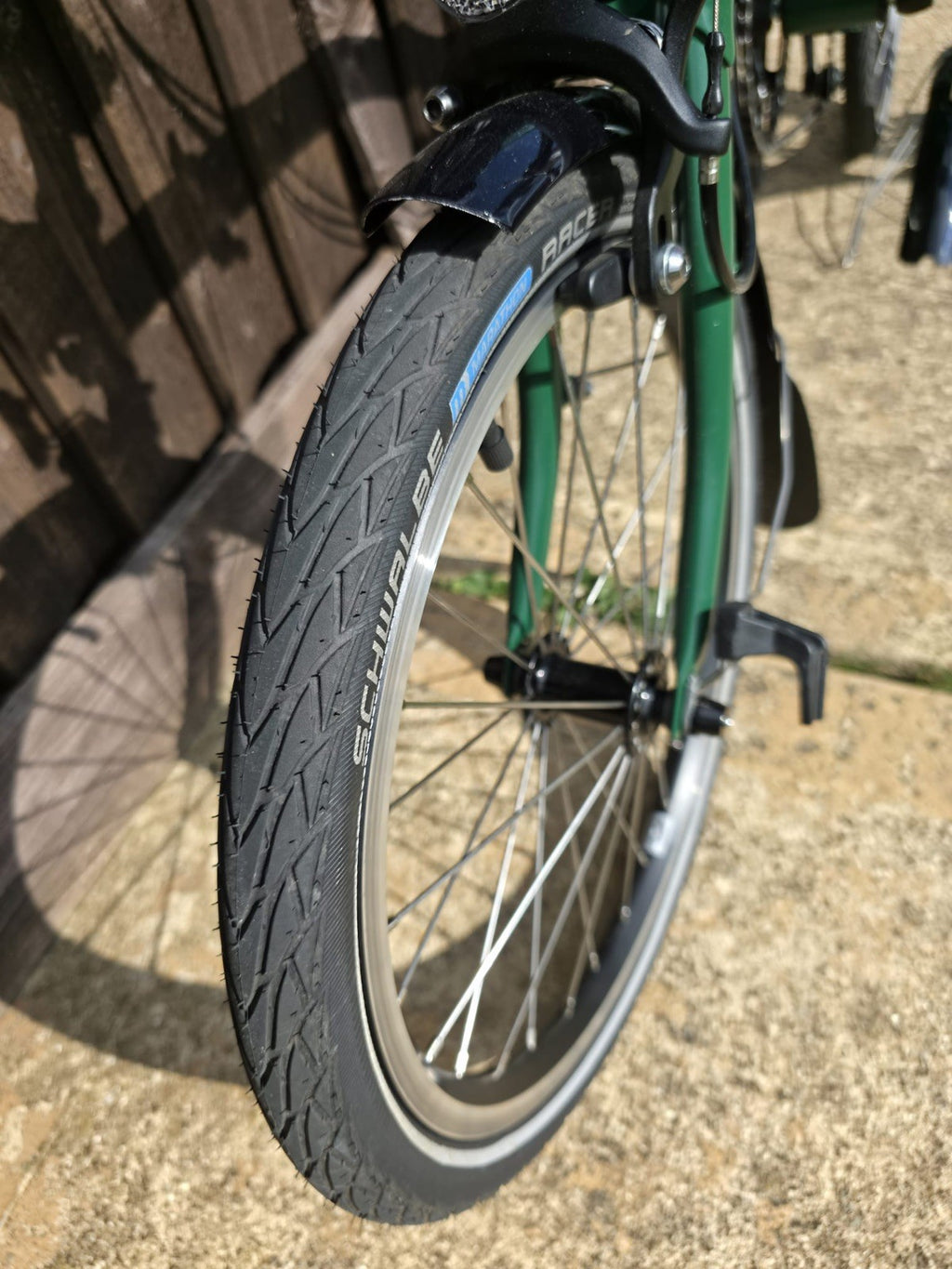 Brompton C Line 12-Speed hi Bar 2026 Racing Green Folding Bike