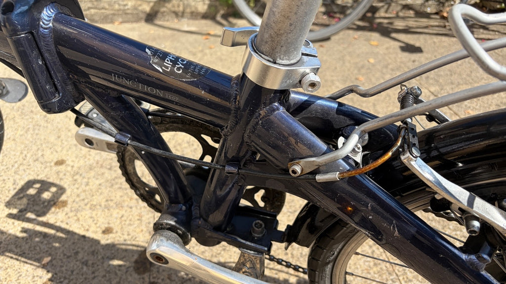 Bickerton portable 20" Folding Bike - navy