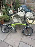 2018 Brompton M3L Folding Bike - Lime Green - Premium Bundle with 2x S-Bags