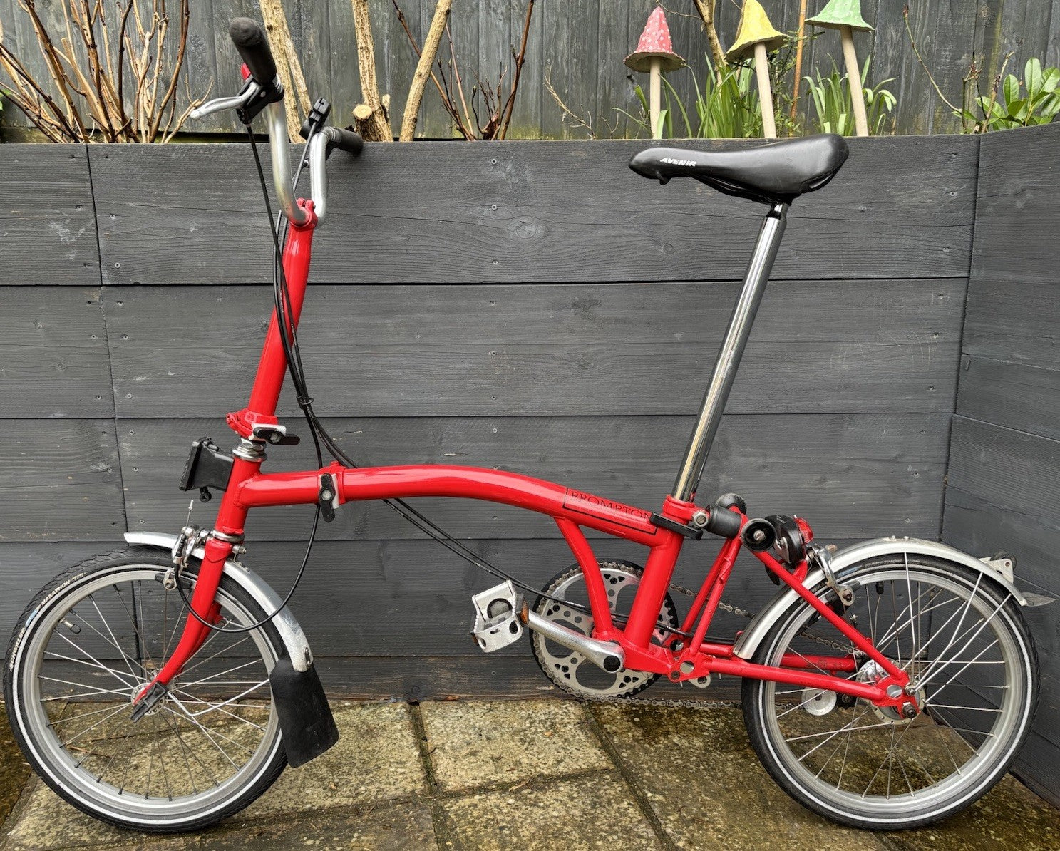 Brompton M3L - C Line equivalent Folding bicycle in Red - Part Exchange to Clear