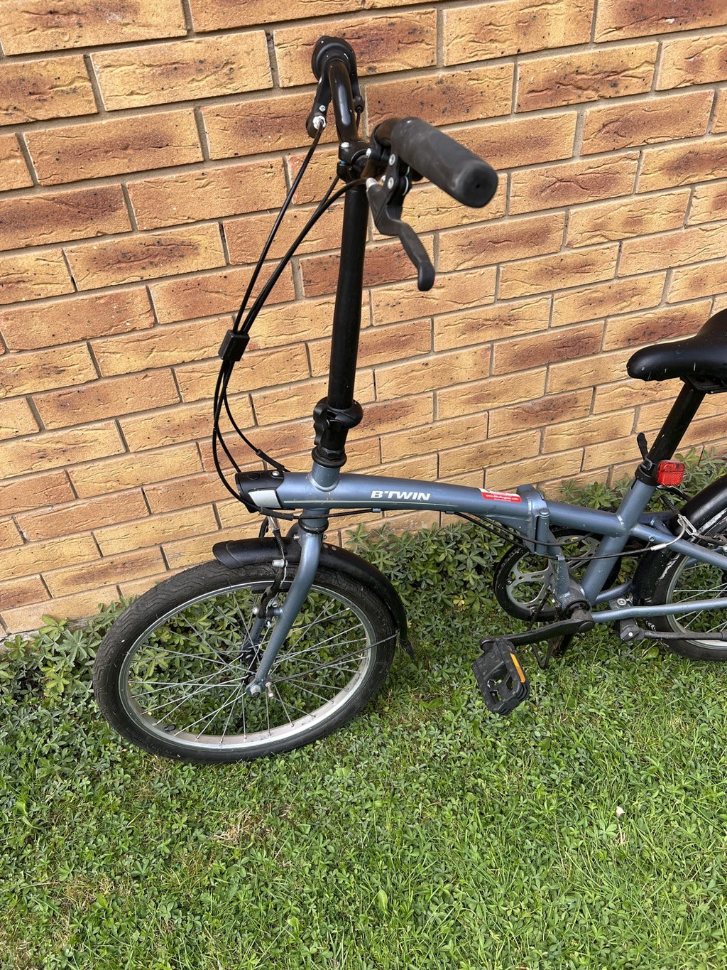 BTWIN Folding Bike 120 Blue/Grey RRP £280 Happy to Ship