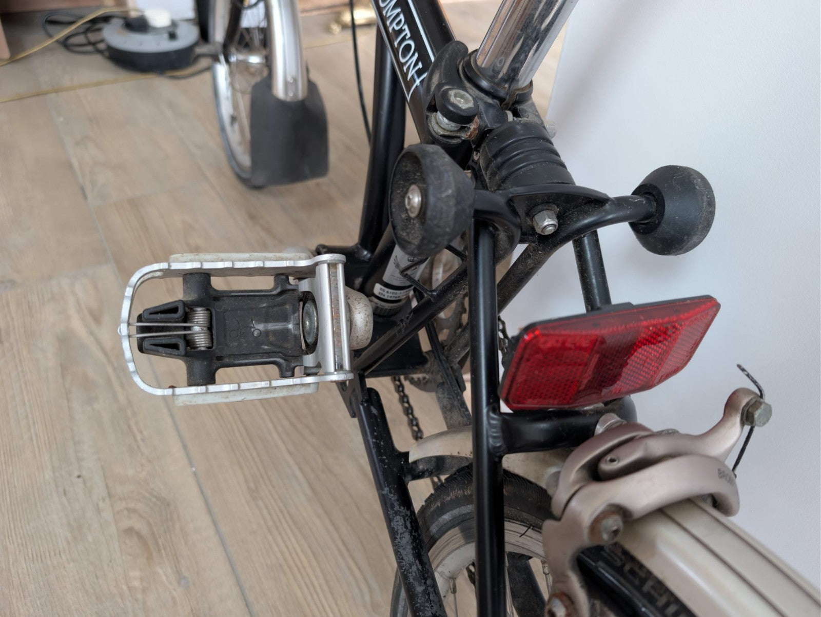 Brompton Folding Bike 3-Speed, Black