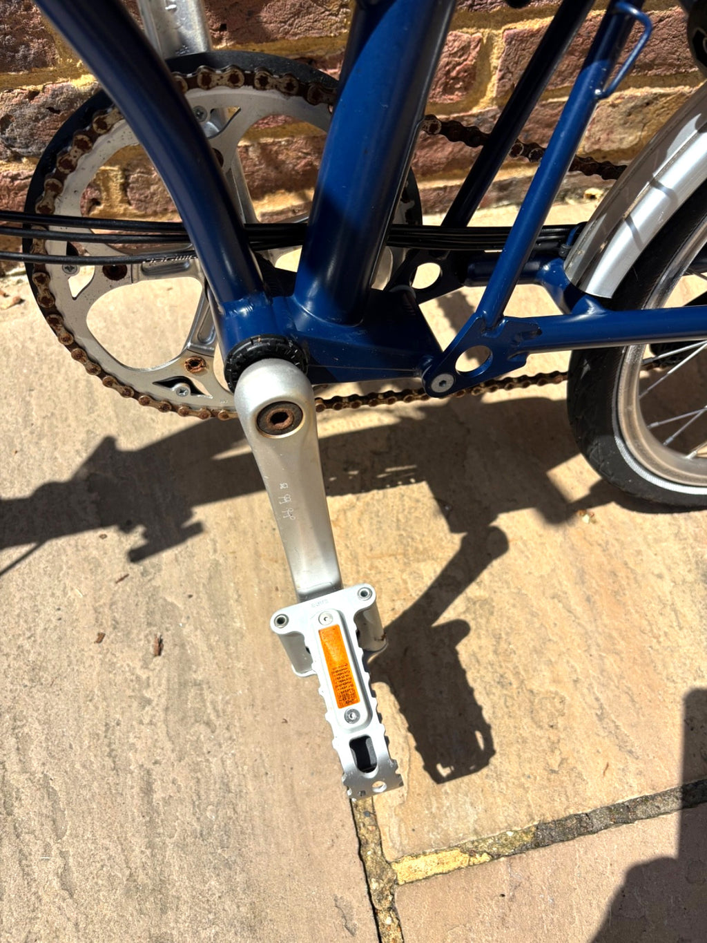 Brompton M6L Folding Bike - Blue - Good Condition