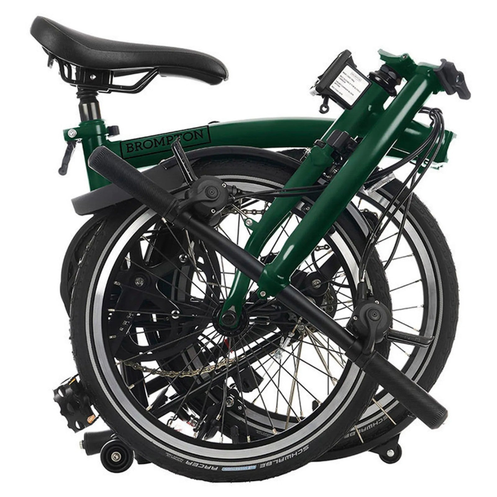 S6l Racing Green Brompton Bike