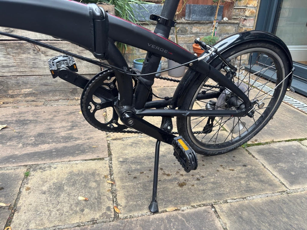 Tern Verge N8 Foldable Bike In Black