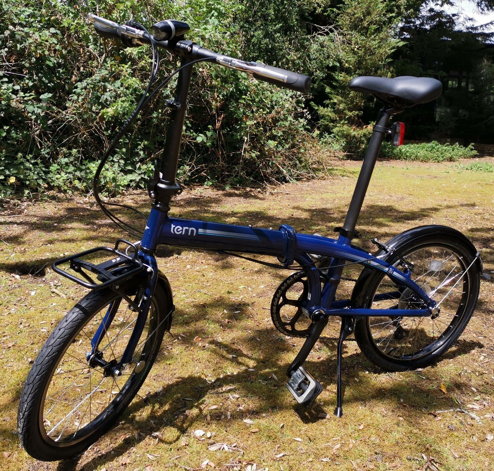 TERN LINK B7    Folding Bike  With Extras    -   ONE WEEKS USE ONLY
