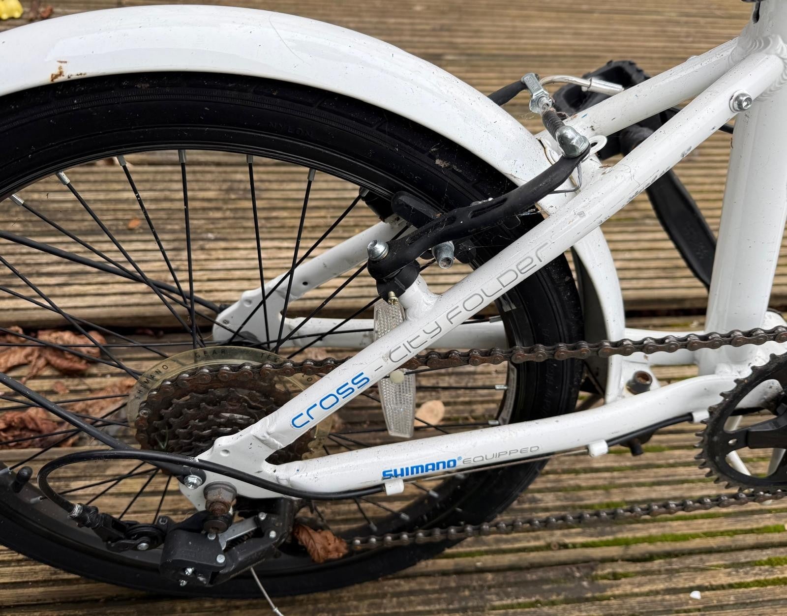 Cross CRF300 20 inch Wheel Size Men's Folding Bike Shimano Equiped Alloy Frame