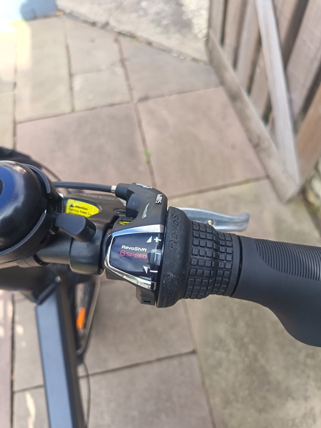Oxylane 20in Folding Bike Grey/Black, Rack Mudguards Kickstand Reflectors