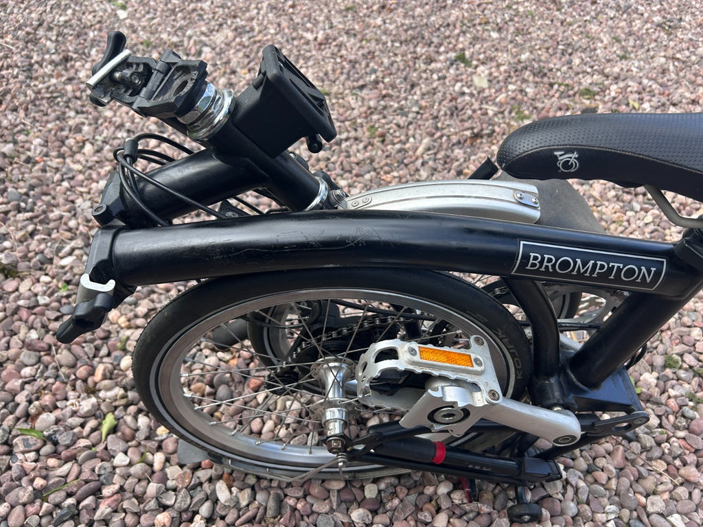 2016 Brompton S2L 2-Speed Folding Bike – Black – Good Condition – Fully Working
