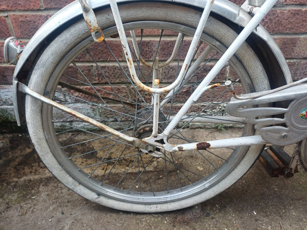 Vintage Teval Folding Bike Restoration