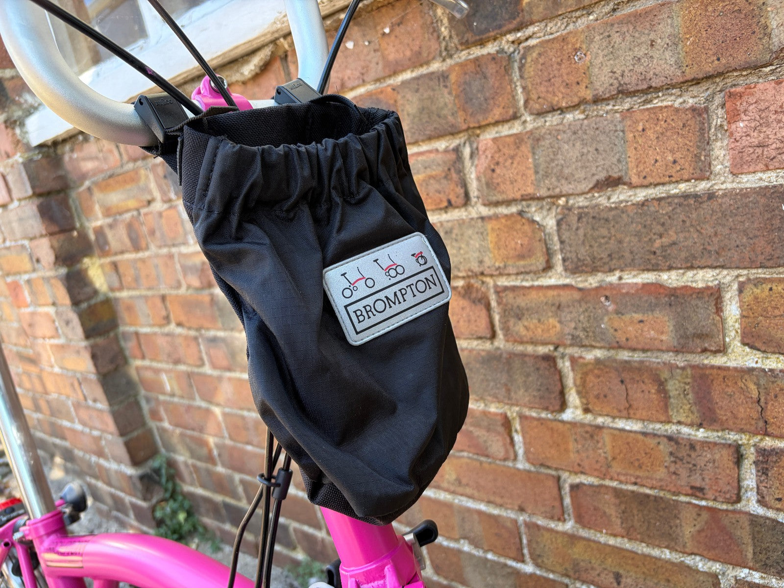 Brompton M3L Folding Bike x2 - Black & Pink - VGC