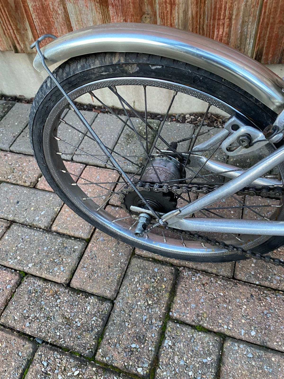Bickerton Folding Bicycle Portable, 5-Speed classic 1970s aluminium Vintage bike