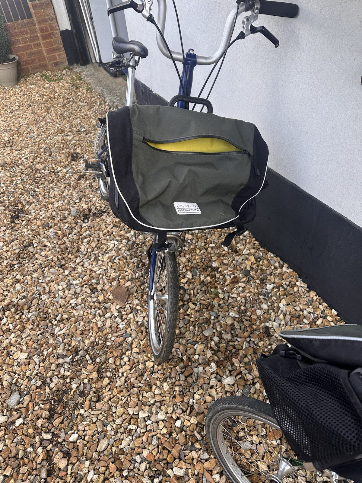 Pair Of Bromptons Folding Bikes