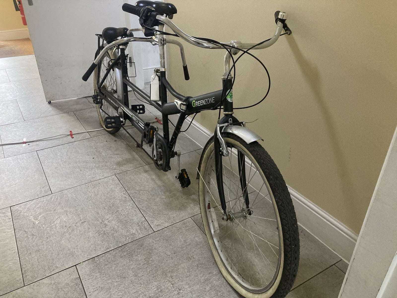GreenZone Foldable Tandem Bike