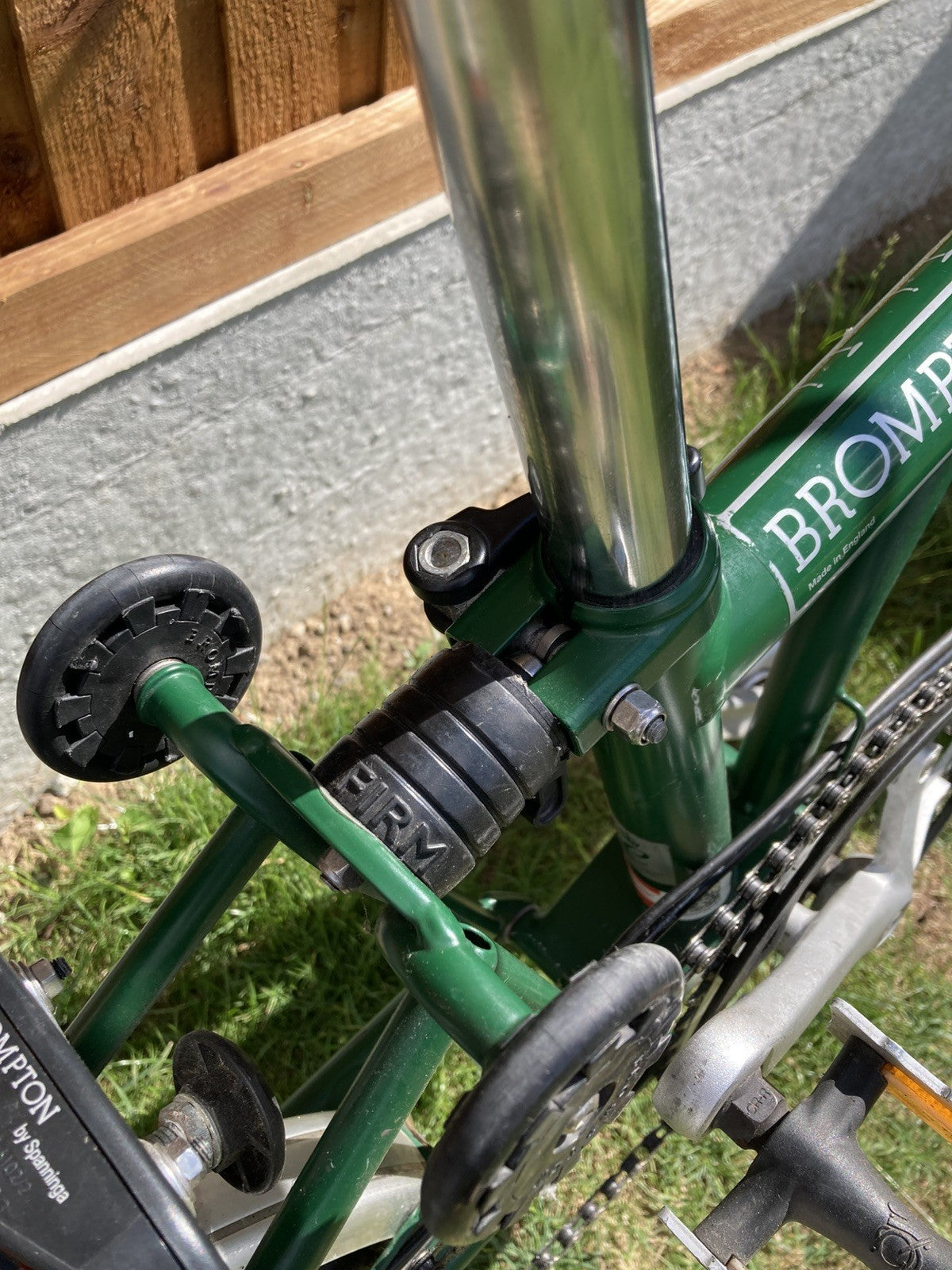 Brompton M6L Green 2014 - Original British Folding Bike - C Line Equivalent