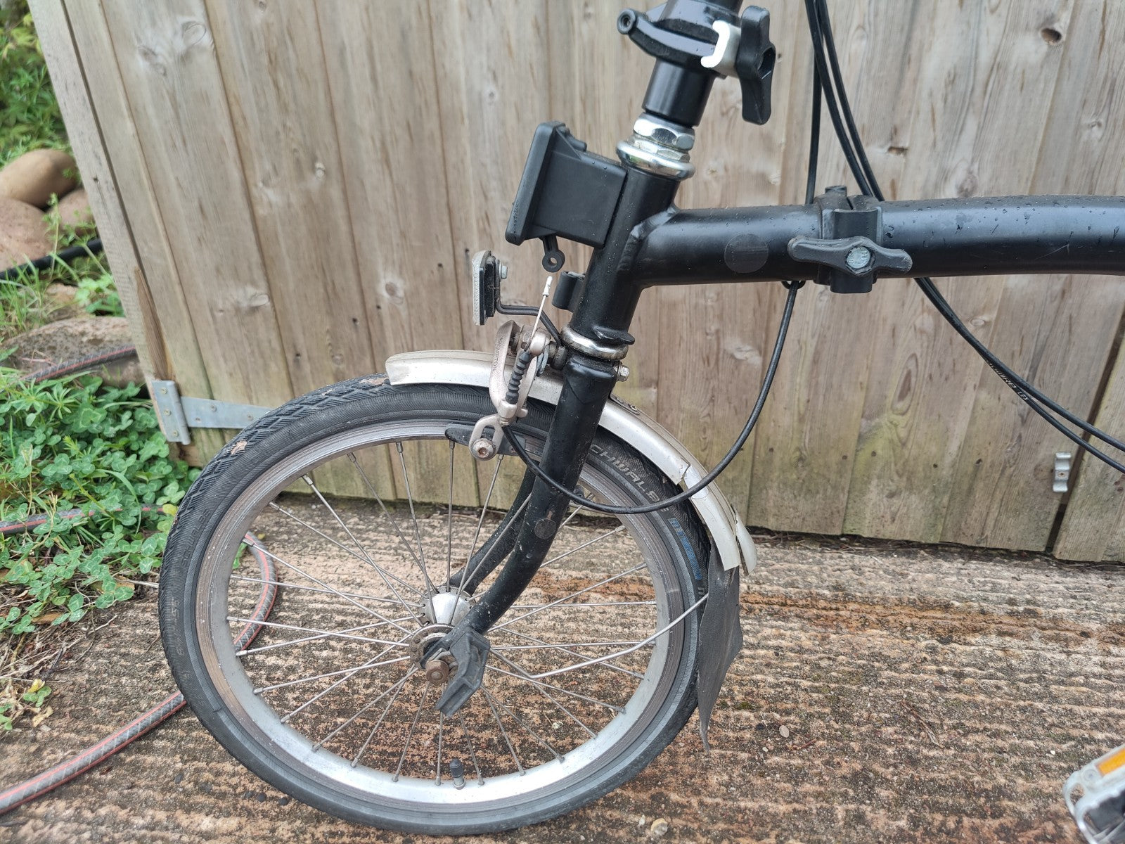 Brompton M3L Folding Bike 3-Speed, Black. 2014 Overall Good Condition