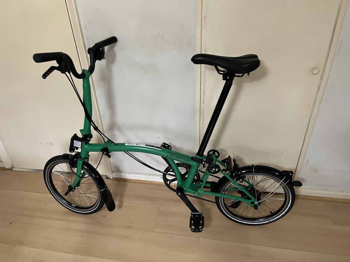 Brompton M12L C Line 12 Speed 2026 Folding Bike Palm Green EXC COND.